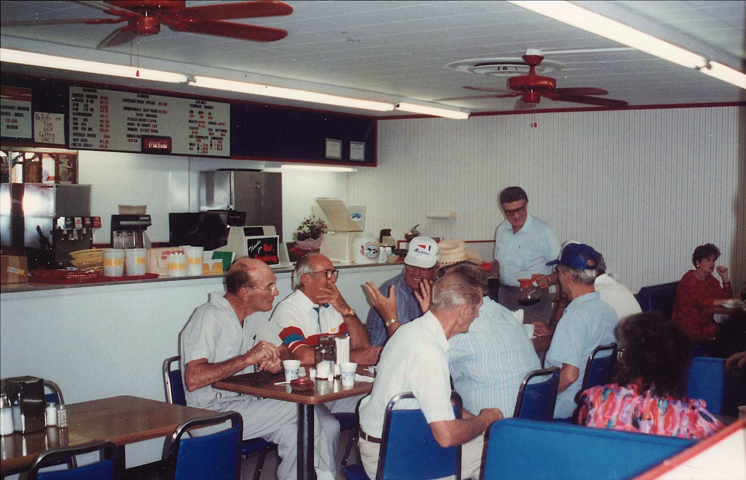 A gathering at the mustard jar