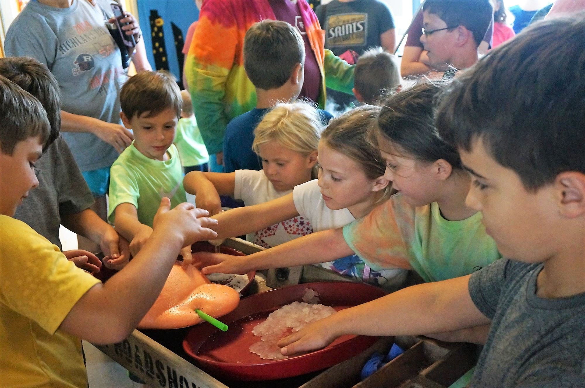 Kids laughing at SRC Event