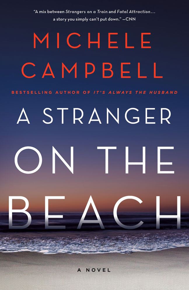 book cover of Stranger on the Beach by Michele Campbell