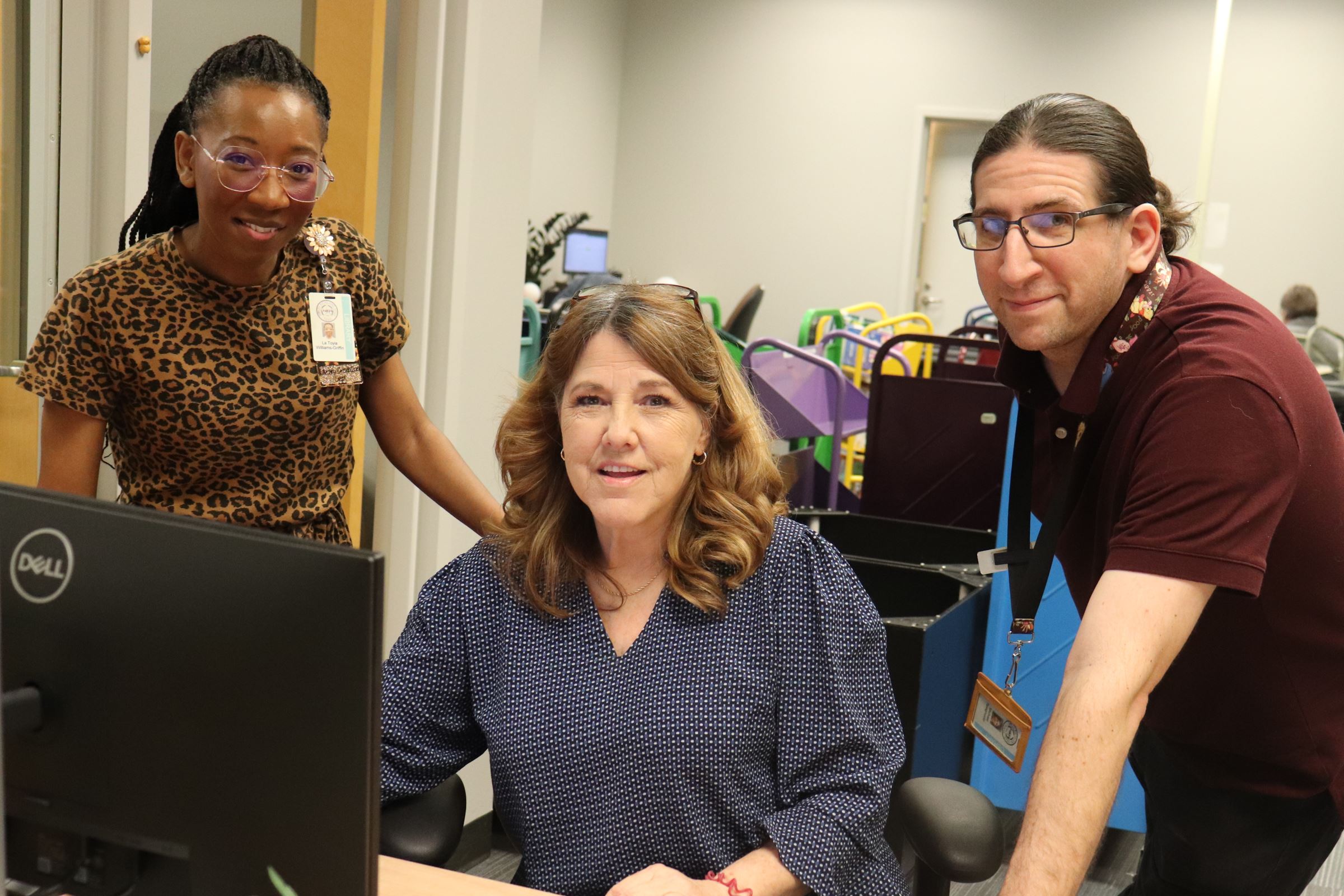 ILL Team - La Toyia, Tonja, and Michael