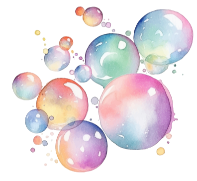 colorful bubbles