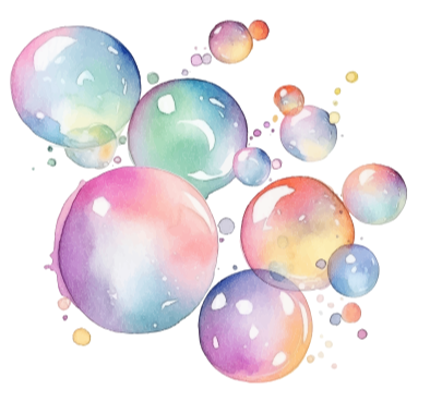 colorful bubbles
